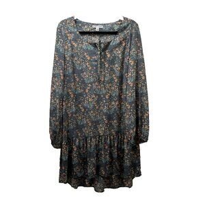2/$30 Melrose & Market Drop Waist Dress Size M Boho Cottagecore Peasant Floral